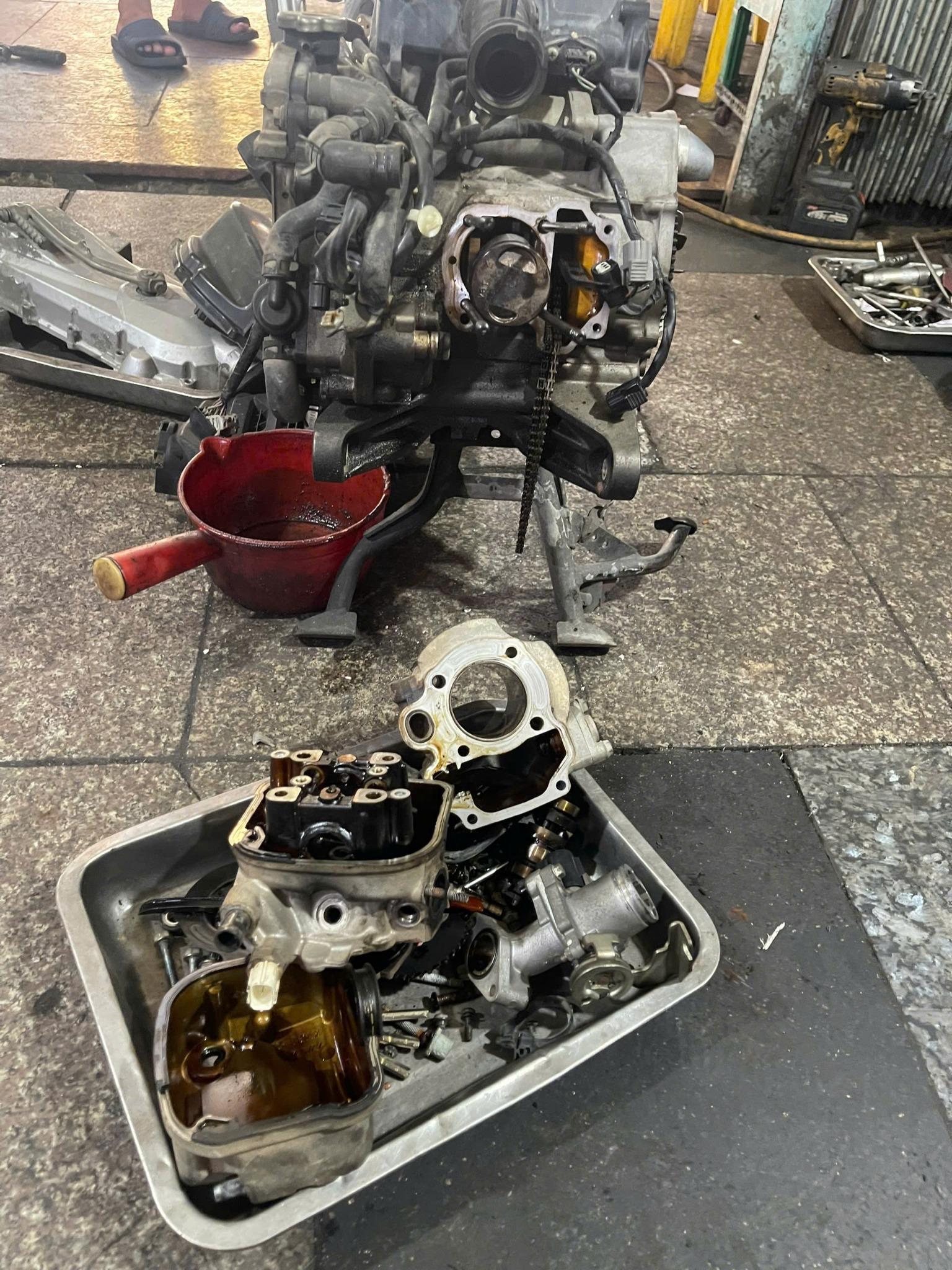 Cứu hộ xe máy thực tế 2