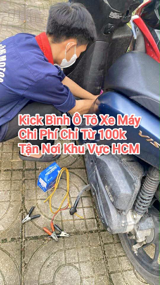 Cứu hộ xe máy thực tế 1